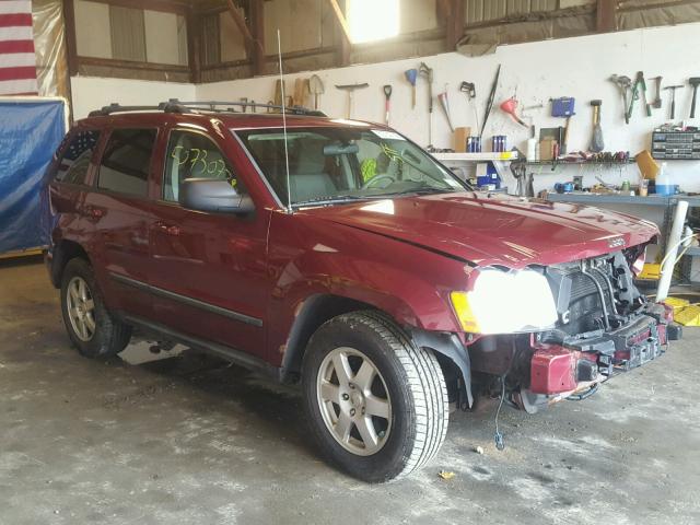 1J8GR48K58C143725 - 2008 JEEP GRAND CHER RED photo 1