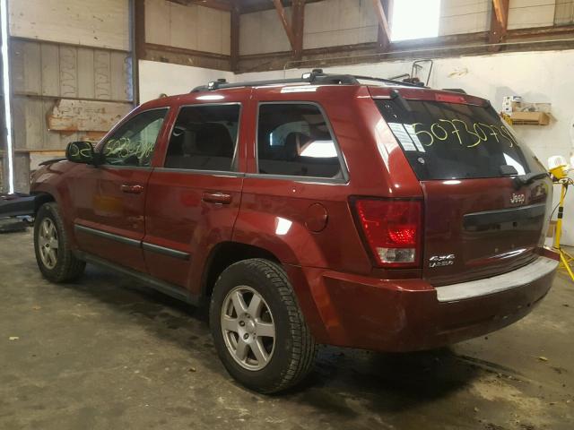 1J8GR48K58C143725 - 2008 JEEP GRAND CHER RED photo 3