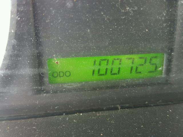 KL1TD5DE0AB134783 - 2010 CHEVROLET AVEO LS SILVER photo 8