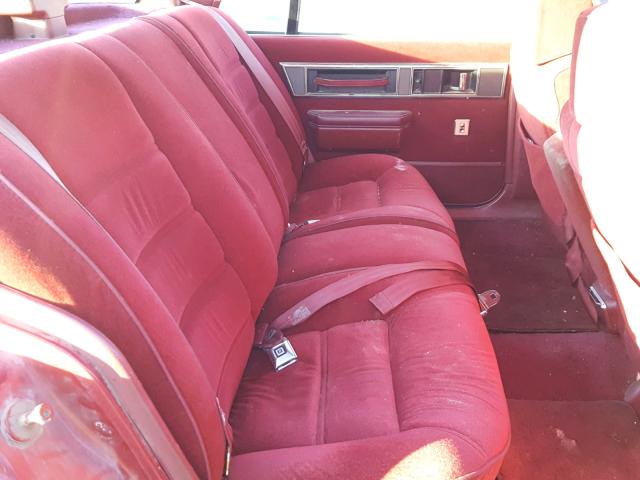 1G3HY54C7MH315088 - 1991 OLDSMOBILE 88 ROYALE MAROON photo 6