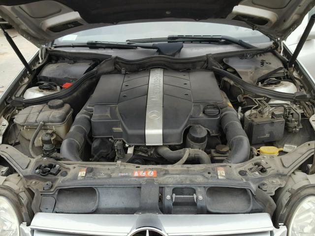 WDBTJ65J14F100110 - 2004 MERCEDES-BENZ CLK 320C GRAY photo 7