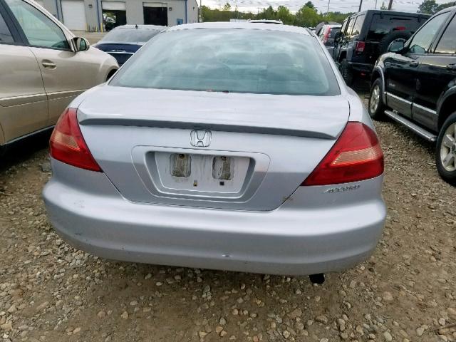 1HGCM72525A025603 - 2005 HONDA ACCORD LX SILVER photo 10