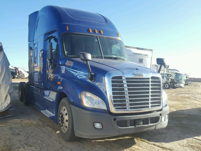 3AKJGLDRXESFL4431 - 2014 FREIGHTLINER CASCADIA 1 BLUE photo 1