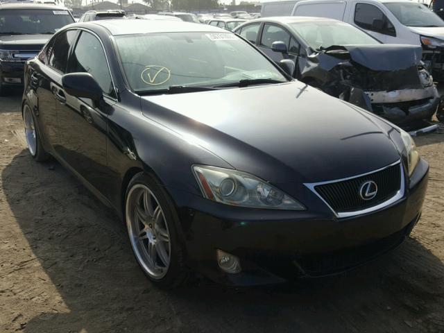 JTHBK262572041468 - 2007 LEXUS IS 250 BLACK photo 1