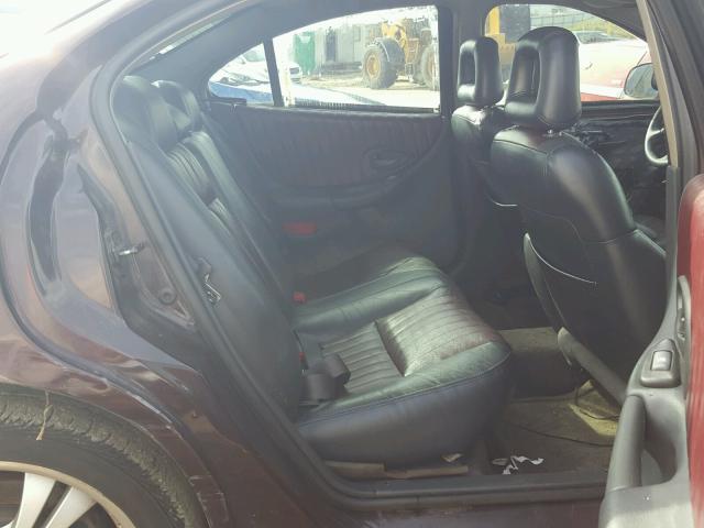 1G2WP52K82F204843 - 2002 PONTIAC GRAND PRIX BURGUNDY photo 6