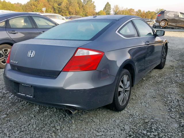 1HGCS1B81AA005592 - 2010 HONDA ACCORD EXL CHARCOAL photo 4