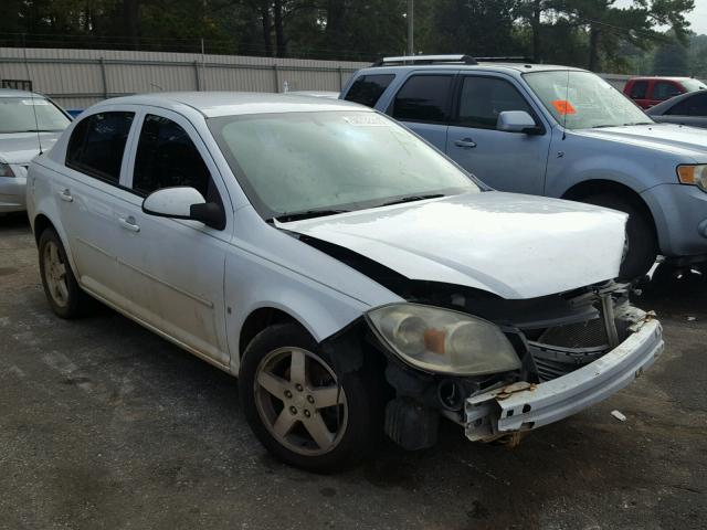 1G1AT58H997215859 - 2009 CHEVROLET COBALT LT WHITE photo 1