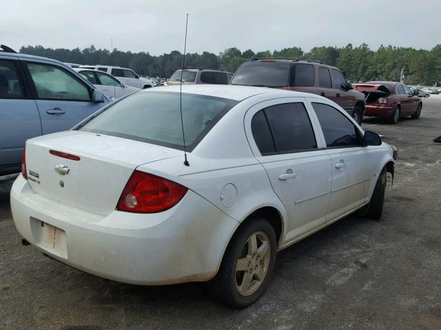 1G1AT58H997215859 - 2009 CHEVROLET COBALT LT WHITE photo 4