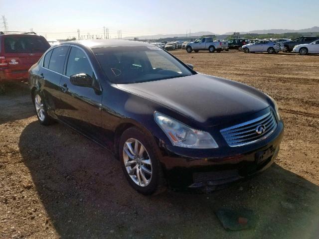 JNKCV61E89M307223 - 2009 INFINITI G37 BASE BLACK photo 1