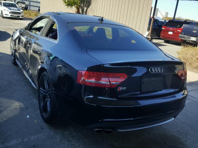 WAUVVAFR0AA074174 - 2010 AUDI S5 PRESTIG BLACK photo 3