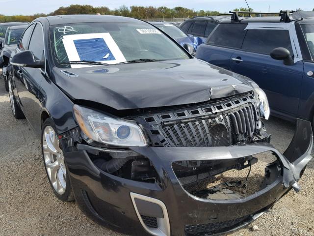 2G4GV5GV6D9157893 - 2013 BUICK REGAL GS BLACK photo 1