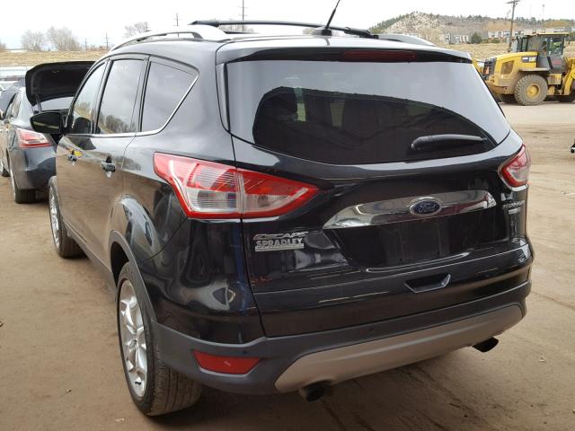 1FMCU9J96EUB84889 - 2014 FORD ESCAPE TIT BLACK photo 3