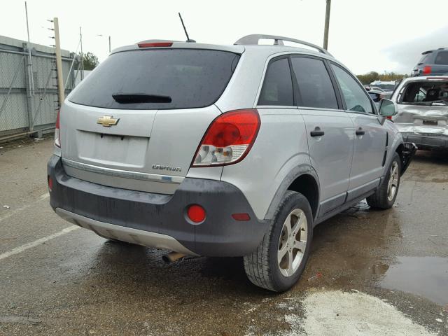 3GNAL2EK9CS575610 - 2012 CHEVROLET CAPTIVA SP SILVER photo 4