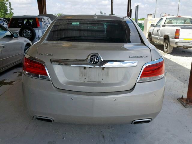 1G4GC5E31DF165186 - 2013 BUICK LACROSSE GOLD photo 10