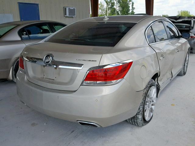 1G4GC5E31DF165186 - 2013 BUICK LACROSSE GOLD photo 4