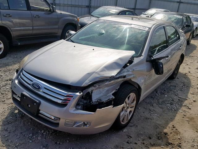 3FAHP08117R161579 - 2007 FORD FUSION SEL SILVER photo 2