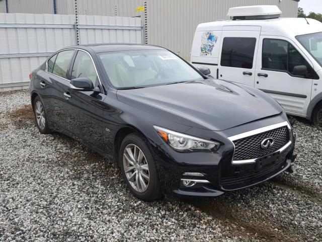 JN1CV7AP4GM203580 - 2016 INFINITI Q50 BASE BLACK photo 1