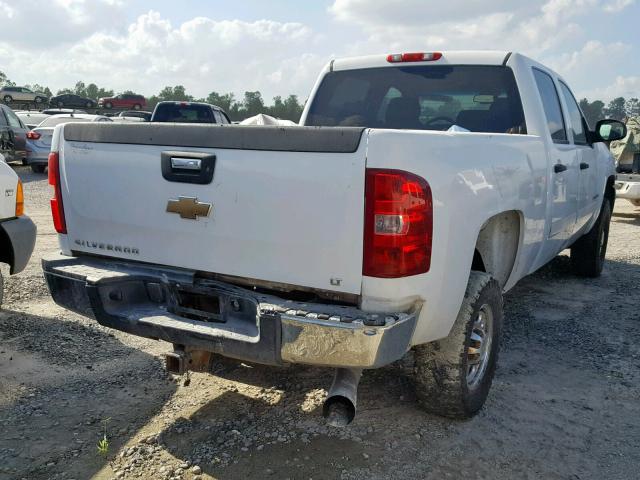 1GCHC23677F519513 - 2007 CHEVROLET SILVERADO WHITE photo 4