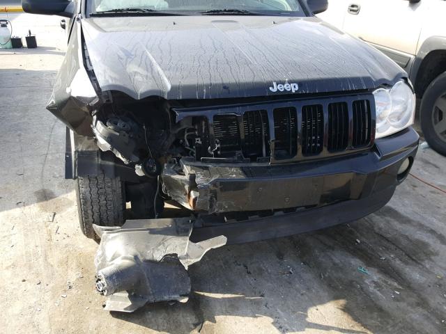 1J8GR48K97C609333 - 2007 JEEP GRAND CHER BLACK photo 9