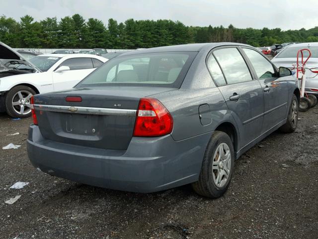1G1ZS58F07F289338 - 2007 CHEVROLET MALIBU LS 灰色 照片 4
