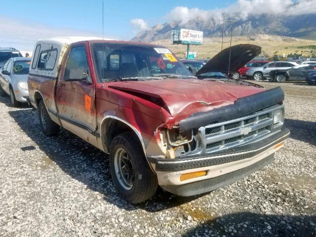 1GCCS14R2P8156560 - 1993 CHEVROLET S TRUCK S1 RED photo 1