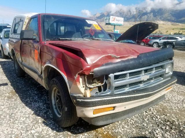 1GCCS14R2P8156560 - 1993 CHEVROLET S TRUCK S1 RED photo 9