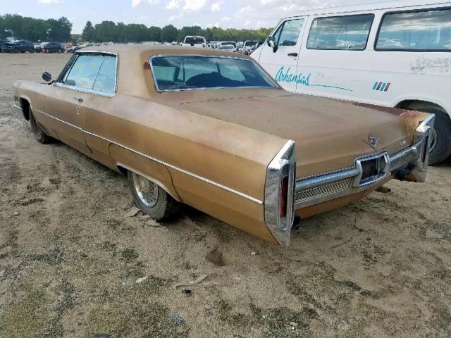 J6181125 - 1966 CADILLAC CADILLAC GOLD photo 3