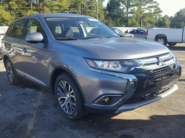 JA4AD3A32HZ057580 - 2017 MITSUBISHI OUTLANDER GRAY photo 1