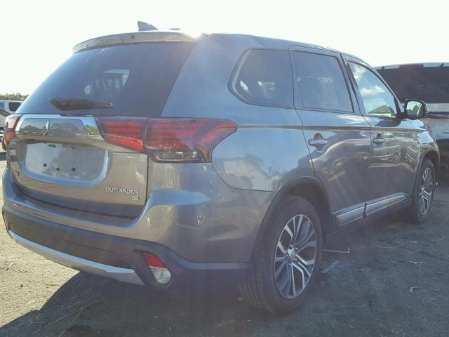 JA4AD3A32HZ057580 - 2017 MITSUBISHI OUTLANDER GRAY photo 4