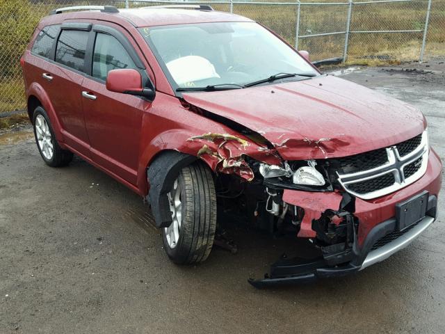 3D4PH6FG4BT548574 - 2011 DODGE JOURNEY R/ RED photo 1