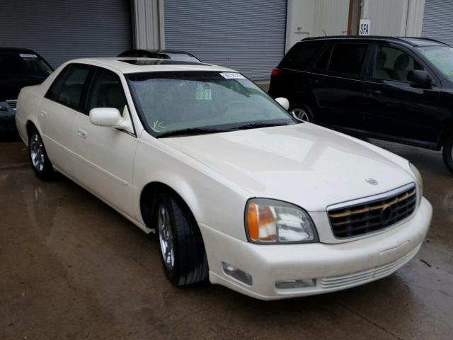 1G6KF57972U218914 - 2002 CADILLAC DEVILLE DT WHITE photo 1