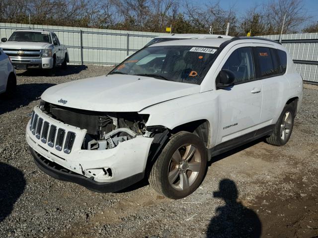 1C4NJDBB1GD617824 - 2016 JEEP COMPASS SP 白色 照片 2