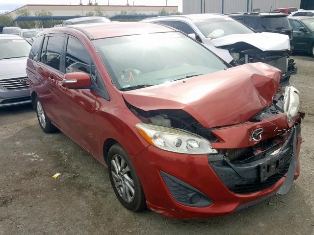 JM1CW2BL9E0166264 - 2014 MAZDA 5 SPORT RED photo 1