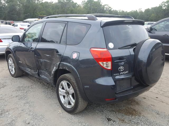 JTMZD32V275067203 - 2007 TOYOTA RAV4 SPORT GRAY photo 3