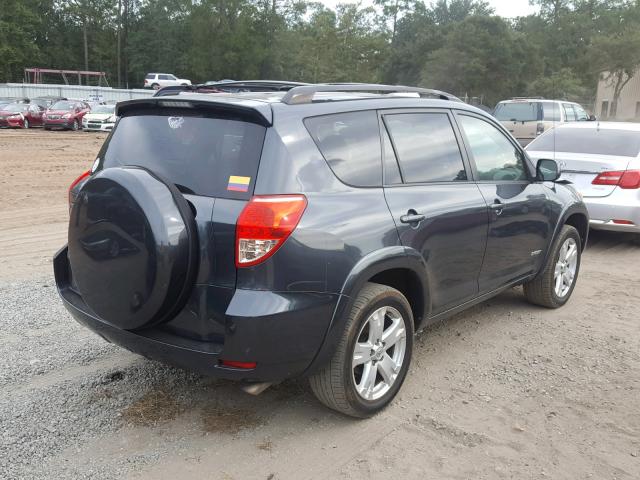 JTMZD32V275067203 - 2007 TOYOTA RAV4 SPORT GRAY photo 4