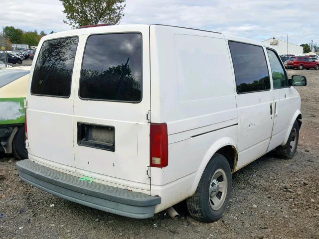 1GCDM19W21B146294 - 2001 CHEVROLET ASTRO WHITE photo 4