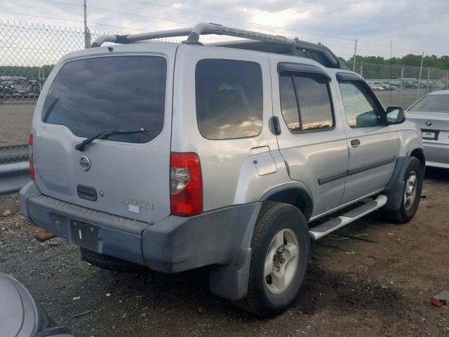 5N1ED28Y43C653509 - 2003 NISSAN XTERRA XE SILVER photo 4