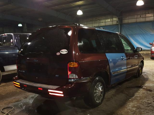 2FMZA5242YBD05636 - 2000 FORD WINDSTAR S MAROON photo 4