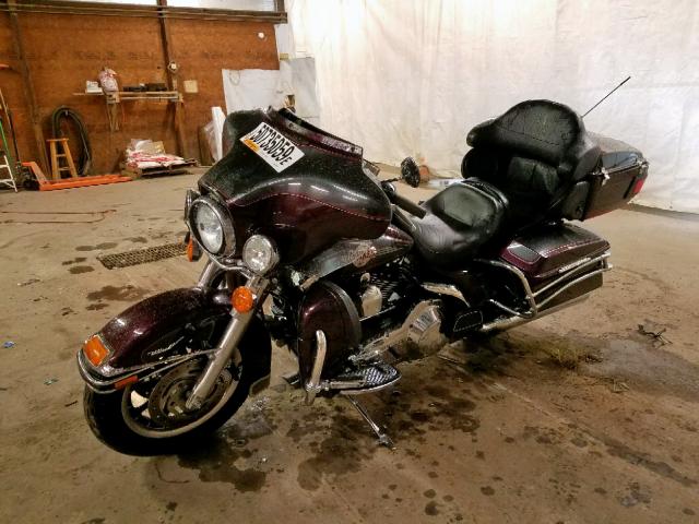 1HD1FCW1X6Y655358 - 2006 HARLEY-DAVIDSON FLHTCUI PURPLE photo 2