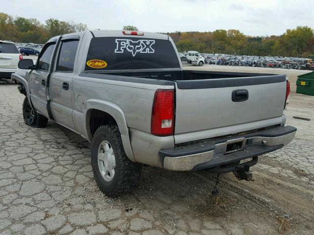 2GTEK13T751331228 - 2005 GMC NEW SIERRA GRAY photo 3