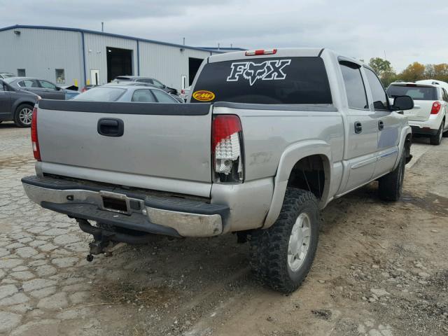 2GTEK13T751331228 - 2005 GMC NEW SIERRA GRAY photo 4