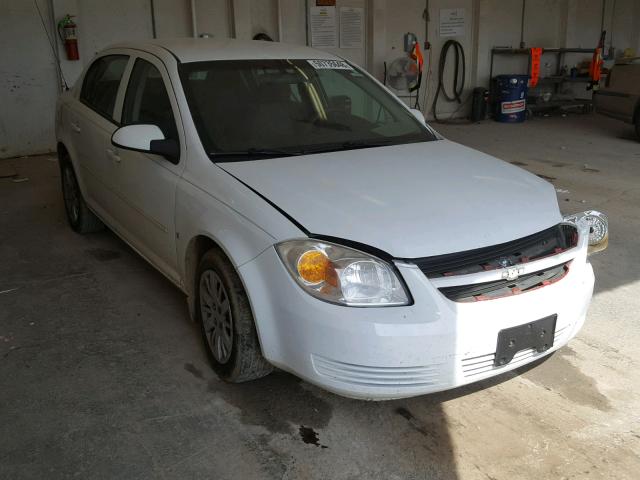 1G1AT58H597261494 - 2009 CHEVROLET COBALT LT WHITE photo 1