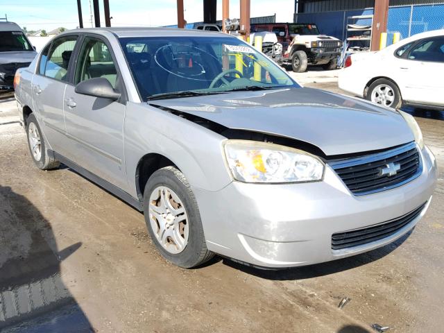 1G1ZS51F26F185734 - 2006 CHEVROLET MALIBU LS SILVER photo 1
