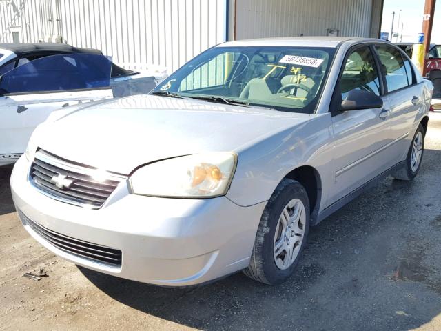 1G1ZS51F26F185734 - 2006 CHEVROLET MALIBU LS SILVER photo 2