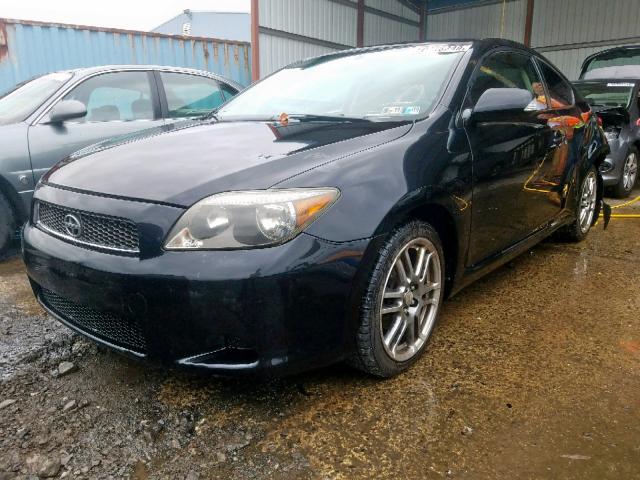 JTKDE177670159376 - 2007 SCION TC BLACK photo 2