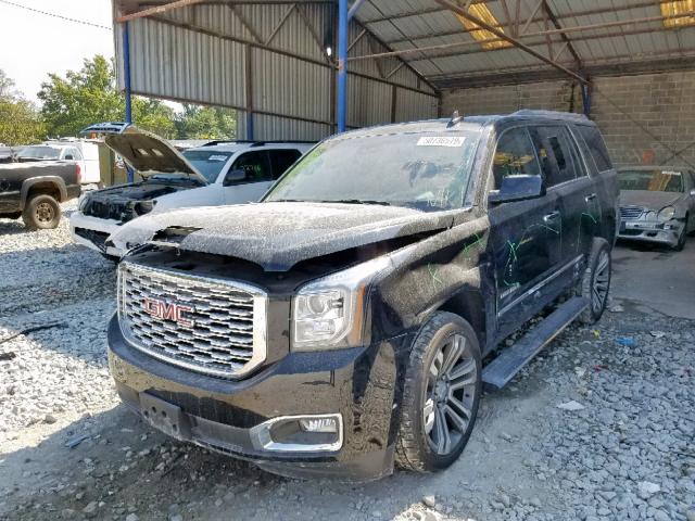 1GKS2CKJXJR384302 - 2018 GMC YUKON DENA BLACK photo 2