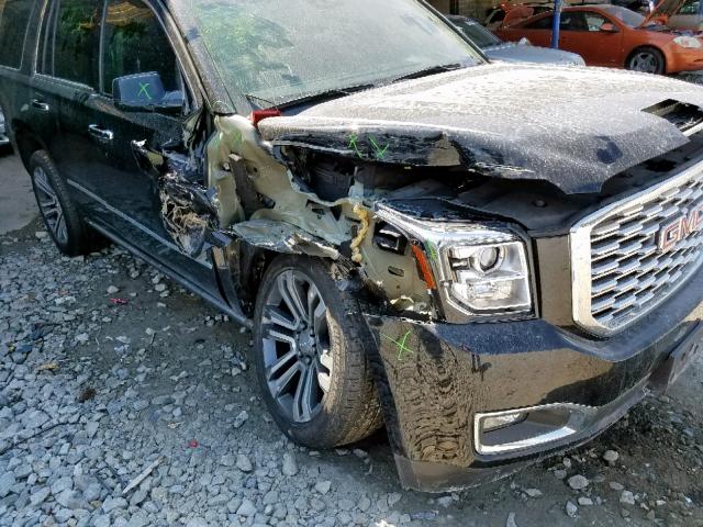 1GKS2CKJXJR384302 - 2018 GMC YUKON DENA BLACK photo 9