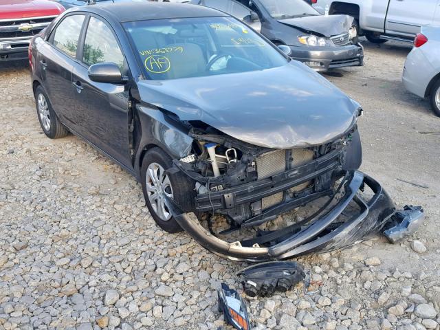 KNAFU4A24B5363779 - 2011 KIA FORTE EX BROWN photo 1