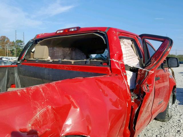 5TFRY5F15AX086492 - 2010 TOYOTA TUNDRA DOU RED photo 10