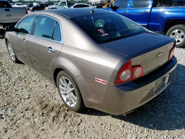 1G1ZE5E12BF182512 - 2011 CHEVROLET MALIBU LTZ ყავისფერი ფოტო 3